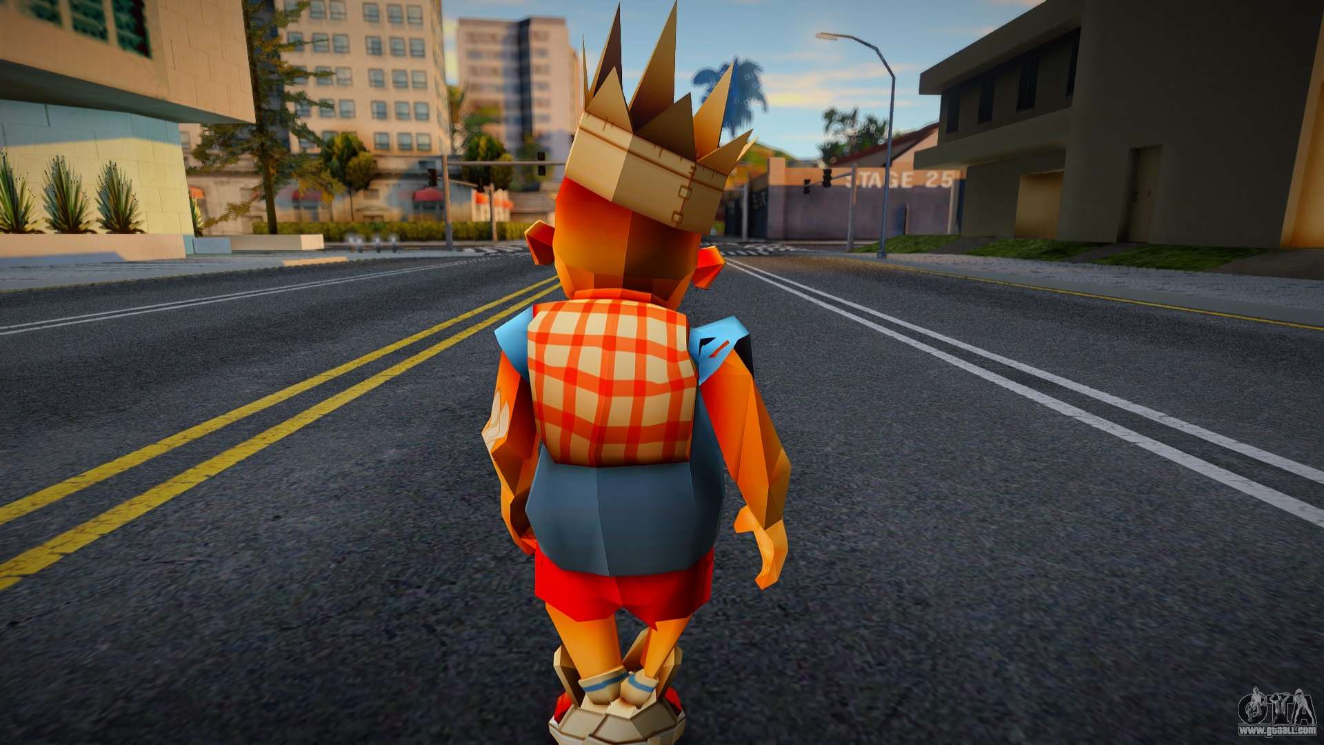 Character from Subway Surfers (Android) for GTA San Andreas