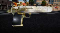 Gold Desert Eagle 1 for GTA San Andreas