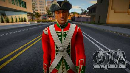 English Marines (18th century) v3 for GTA San Andreas