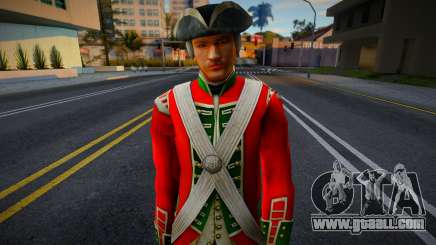 English Marines (18th century) v9 for GTA San Andreas