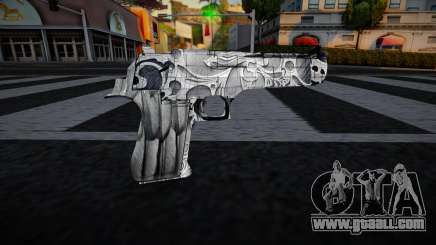 Gun Black Angel - Desert Eagle for GTA San Andreas
