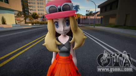 Pokemon Masters Ex: Protagonist - Serena for GTA San Andreas