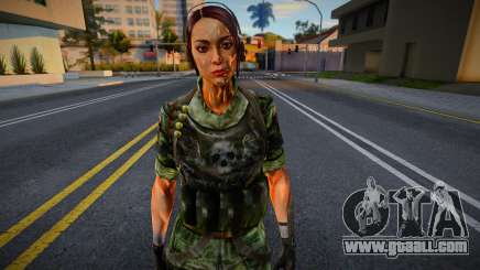 Jennifer Mu (envelope from Mercenaries 2) for GTA San Andreas
