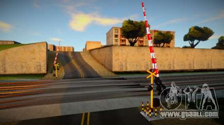 Indonesian Wantech Railroad Crossing v8 for GTA San Andreas