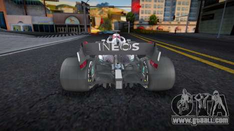 Mercedes-AMG F1 W11 EQ Performance [Silver] for GTA San Andreas