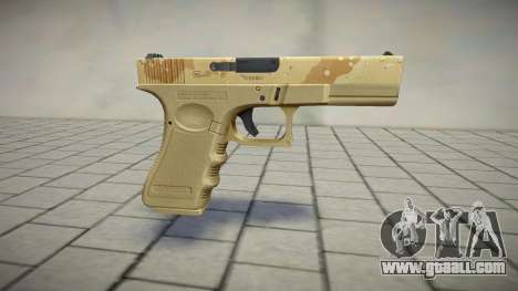 G18C Gold Camouflage for GTA San Andreas