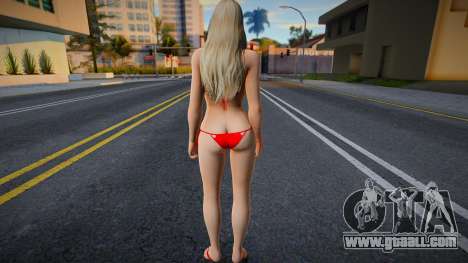 Helena Red Bikini for GTA San Andreas