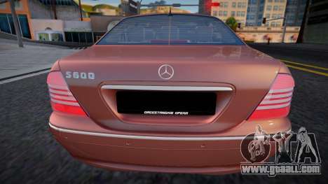 Mercedes-Benz S600 (Oper) for GTA San Andreas