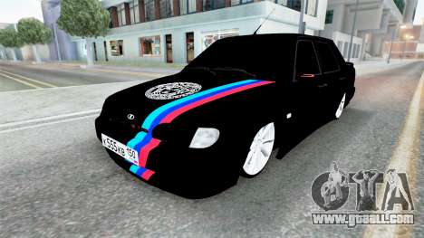 VAZ-2115 Samara Black for GTA San Andreas