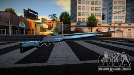 Blue Gun Cuntgun for GTA San Andreas