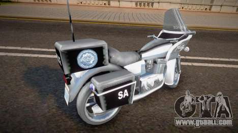 Police bike from GTA SA DE for GTA San Andreas