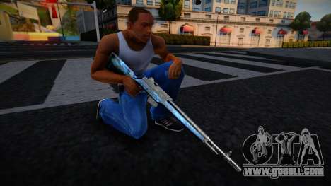 Blue Gun Cuntgun for GTA San Andreas