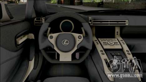 Lexus LFA 2011 for GTA San Andreas