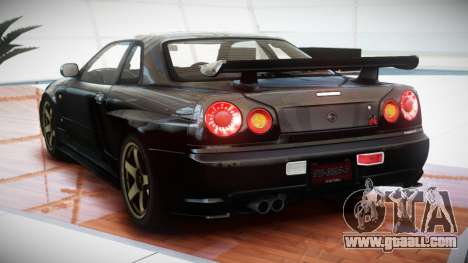 Nissan Skyline R34 GT-R XS S10 for GTA 4