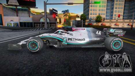 Mercedes-AMG F1 W11 EQ Performance [Silver] for GTA San Andreas