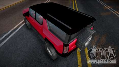 GMC Hummer 4-door 2022 for GTA San Andreas
