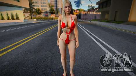 Helena Red Bikini for GTA San Andreas