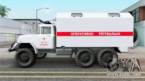 ZIL-131 Operational-ratuvalna service for GTA San Andreas