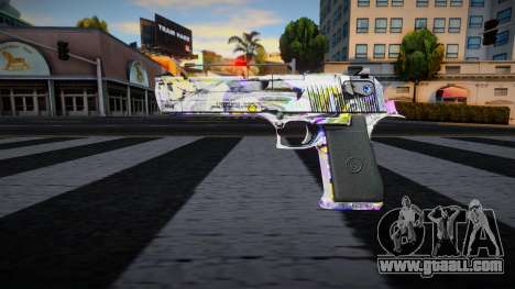 Colorful Deagle 1 for GTA San Andreas