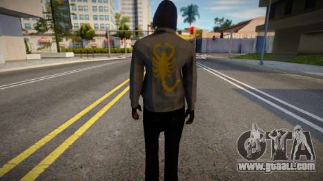 Wmyst Skin from the movie Drive for GTA San Andreas