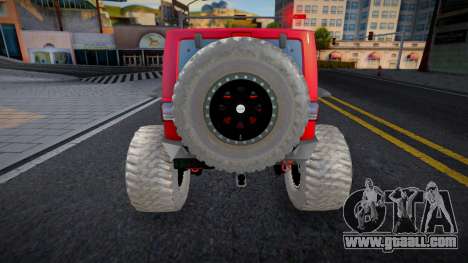 Jeep Wrangler (Evil) for GTA San Andreas