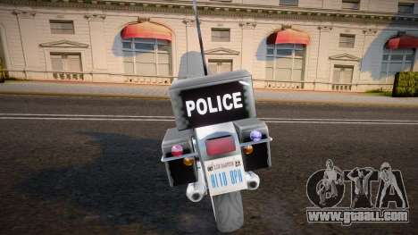 Police bike from GTA SA DE for GTA San Andreas