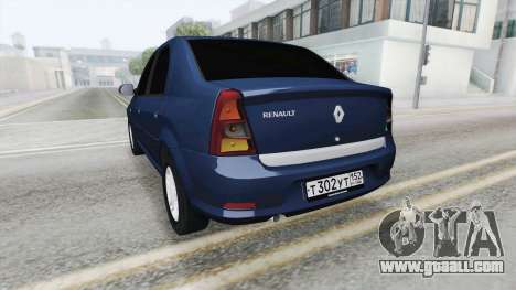 Renault Logan 2009 for GTA San Andreas