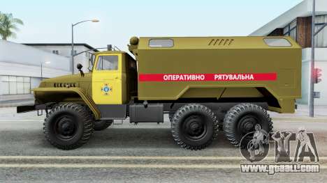 Ural-4320 Operational Rescue Service for GTA San Andreas