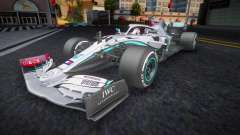 Mercedes-AMG F1 W11 EQ Performance [Silver] for GTA San Andreas