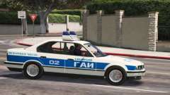 BMW 535I (1989-1996) E34 - Police USSR for GTA 5