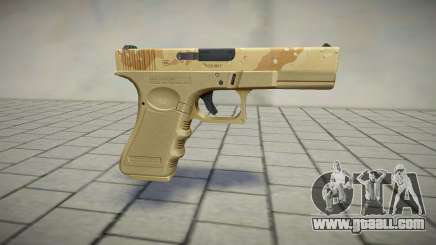 G18C Gold Camouflage for GTA San Andreas