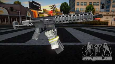 Money Gun - M4 for GTA San Andreas