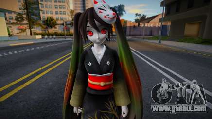 PDFT Hatsune Miku Demons And The Dead for GTA San Andreas