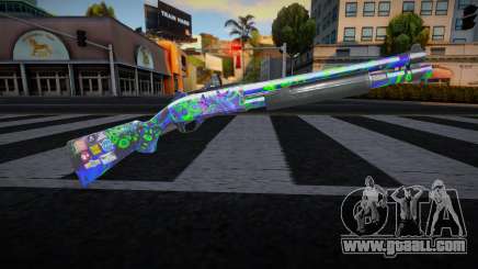 New Gun Chromegun for GTA San Andreas