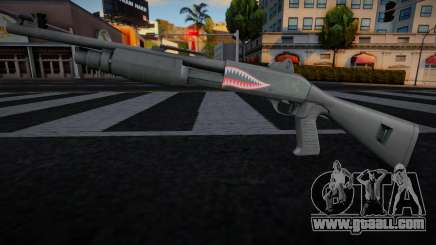 Modern Chromegun 1 for GTA San Andreas