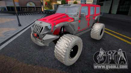 Jeep Wrangler (Evil) for GTA San Andreas