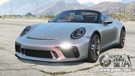 Porsche 911 Speedster (991) 2019