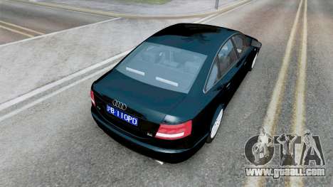 Audi A6 Sedan China Unmarked Police (C6) 2005 for GTA San Andreas