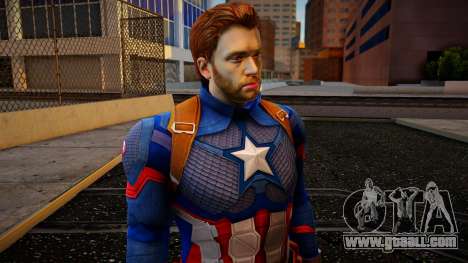 Captain America Carla's bodyguard for GTA San Andreas