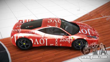 Ferrari 458 Italia RT S4 for GTA 4