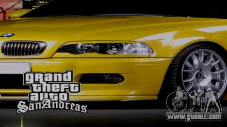 BMW Loading Screen Mod for GTA San Andreas