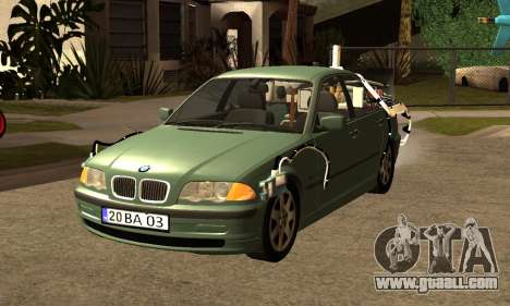 Bmw E46 Back To The Future Edition for GTA San Andreas
