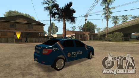 Renault Logan Santa Fe Police for GTA San Andreas