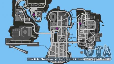 Radar, map and icons in the style of GTA 5