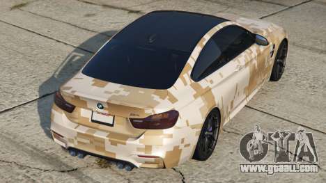 BMW M4 Coupe Pale Sandy Brown