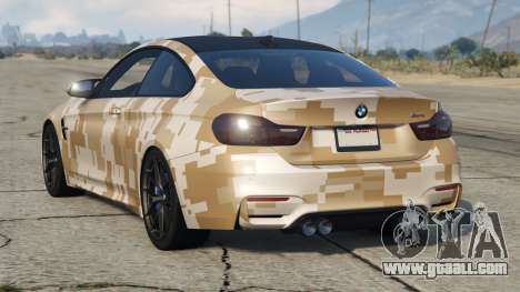 BMW M4 Coupe Pale Sandy Brown