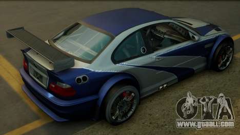 BMW M3 GTR (E46) from Need For Speed: Most Wante