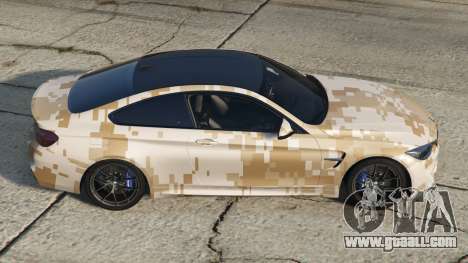 BMW M4 Coupe Pale Sandy Brown