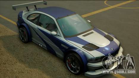 BMW M3 GTR (E46) from Need For Speed: Most Wante