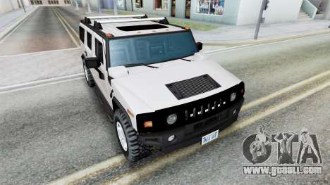 Hummer H2 2003 for GTA San Andreas